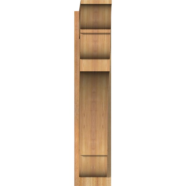 Olympic Traditional Rough Sawn Outlooker, Western Red Cedar, 8W X 26D X 38H